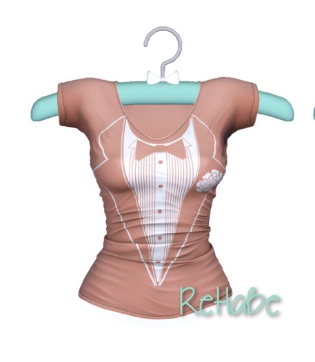 REHABE - TuxTee - (Sherbet) boxed