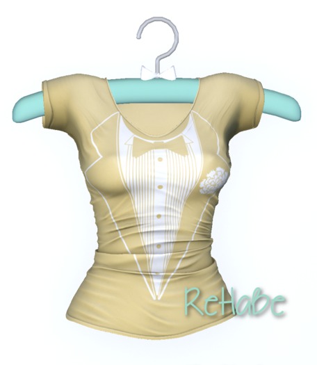 REHABE - TuxTee - (Butter) boxed