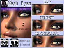 .:S.C:. Peepers - Abalone Moon Mesh Eyes