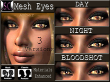 .:S.C:. Peepers - Amber Mesh Eyes
