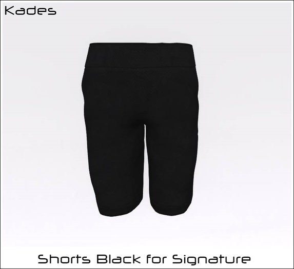 Shorts Black - [Signature] DEMO