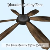 T-Spot Mesh - Rotating Ceiling Fan - Full Perm - LI=0.5