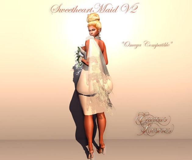 *E.D.* Sweetheart Maid V2 ~ Gold Tote (Add) ~ DEMO