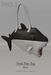 Shark bate bag black
