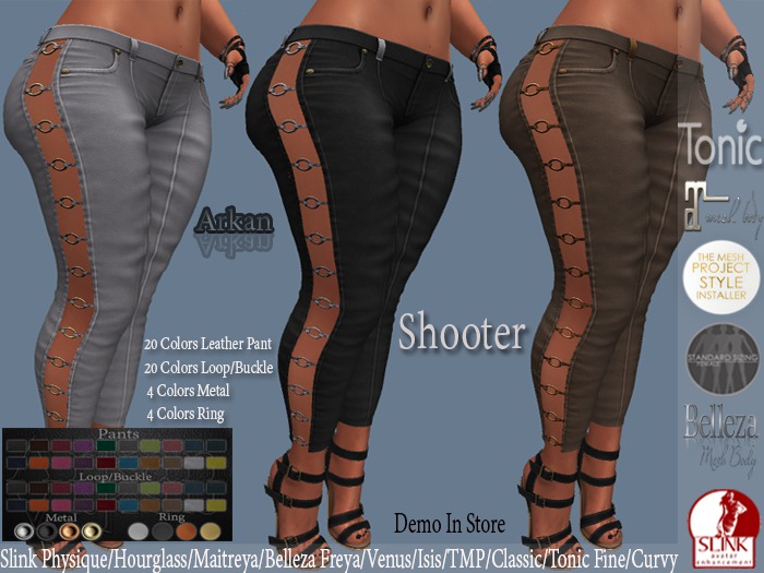 .::Arkan::. Pants Shooter + Fitmesh