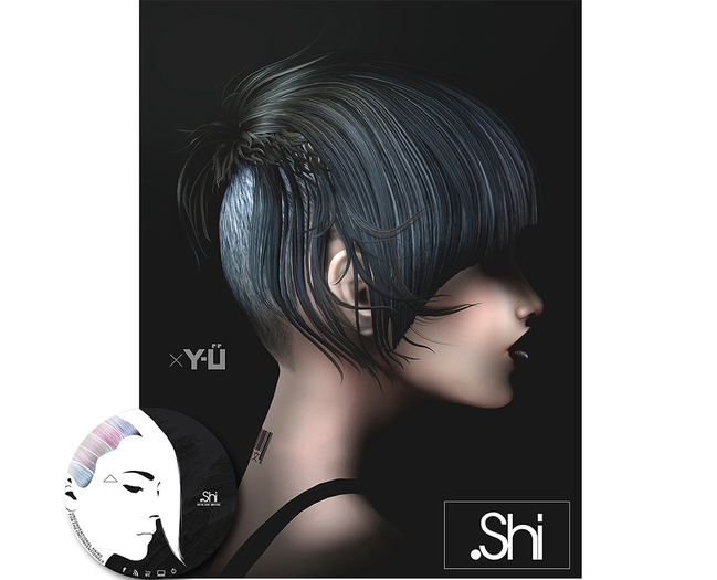 .Shi Hair : Undercut / Unisex . E-Studio