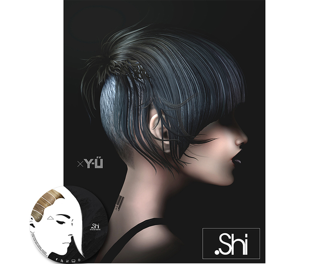 .Shi Hair : Undercut / Unisex . DBlonde