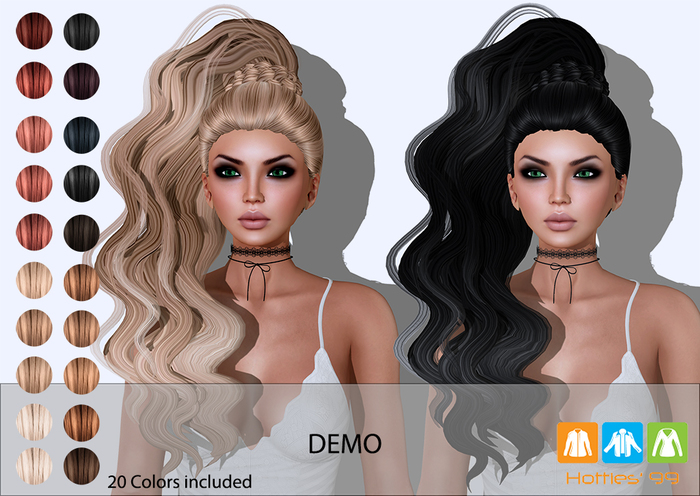 Hotties'99 Sariah hair-DEMO