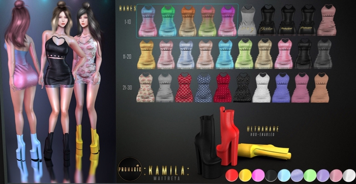 *PROMAGIC* Kamila -Dress-2-RARE