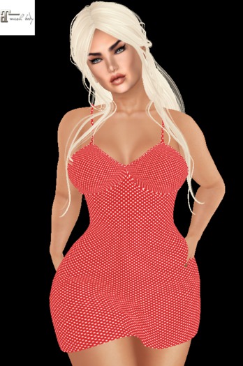Dress Red Poas for Maitreya Body