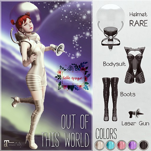 Belle Epoque { Out Of This World } Boots Lavender (Box)