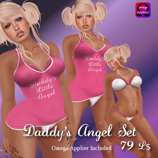 Pink Daddys Angel Set W-Omega Applier