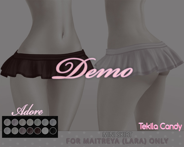 demo *TC* Adore Mini Skirt - Maitreya Lara
