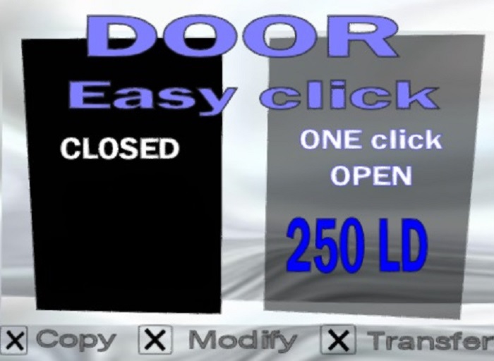 Door easy click