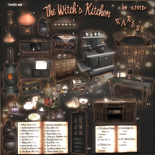 LiViD : The Witch's Kitchen_Ceiling Lamp