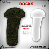 FC- Full Perm Mesh Rocks p-19