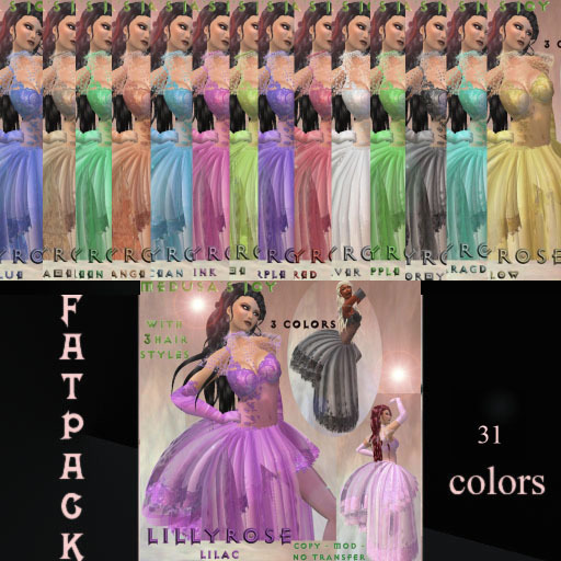 *MJ* Lilly Rose Fatpack