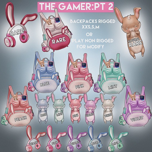 Birdy - Bunneh - Chibi - Natural RARE