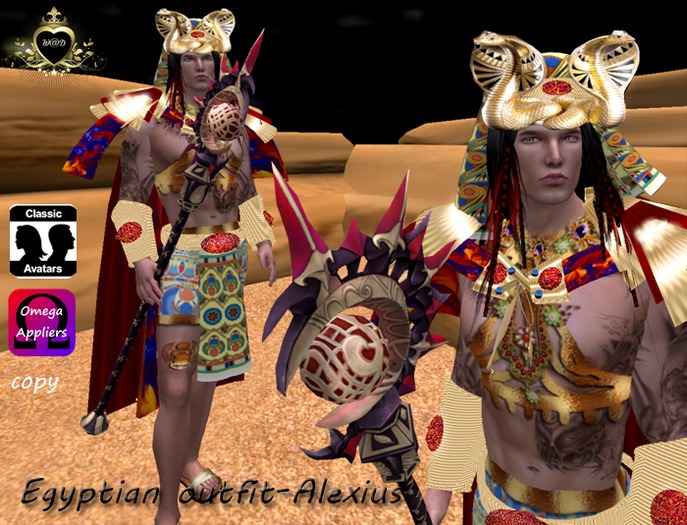 Egyptian outfit-Alexius