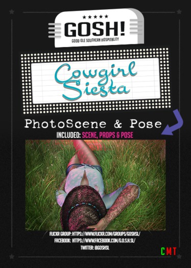 gosh! - PhotoScene - Cowgirl Siesta