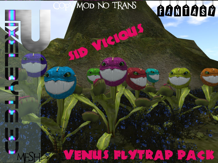 Pixelbyte3D-Sid Vicious Venus Flytrap Pack