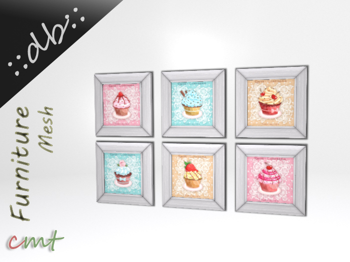 ::db:: Cupcake Confiserie framed Artwork