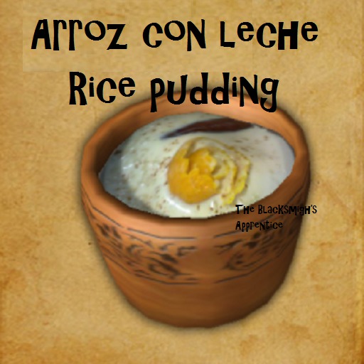 Cuenco de arroz con leche / Rice Pudding [G&S]