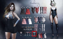 #26 Blueberry - Energy - COMMON - Choker - White *B*