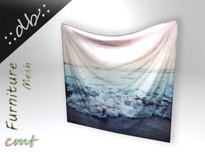 ::db:: Wall Decor Tapestry Blue Ocean Sea