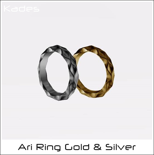 Kades - Ari Ring Gold & Silver
