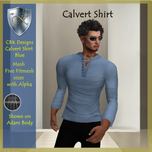 CBK Designs Calvert Shirt Blue