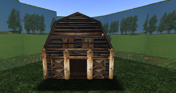 Old Rustic barn-Boxed