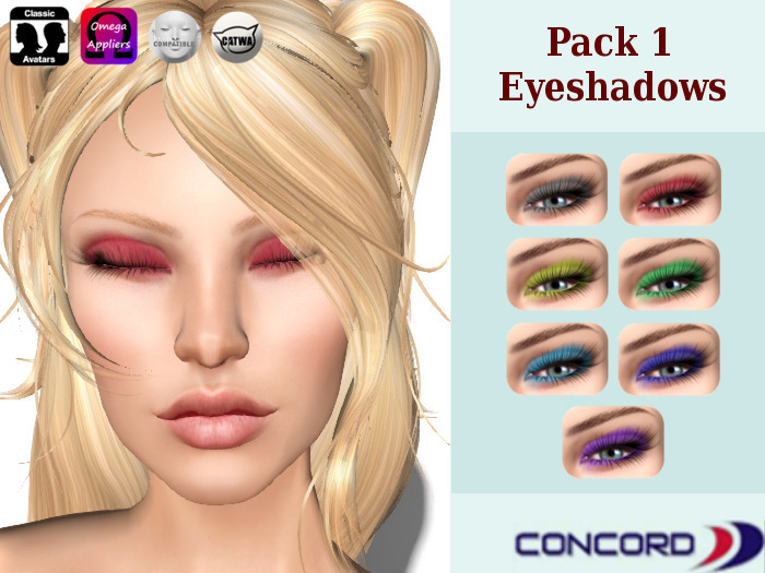 ::::CONCORD:::: Eyeshadow Style Pack 1 (wear me)