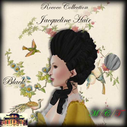 ~CdE~ Rococo Jacqueline Hair BLACK