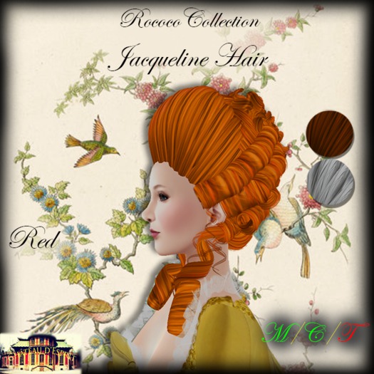 ~CdE~ Rococo Jacqueline Hair RED