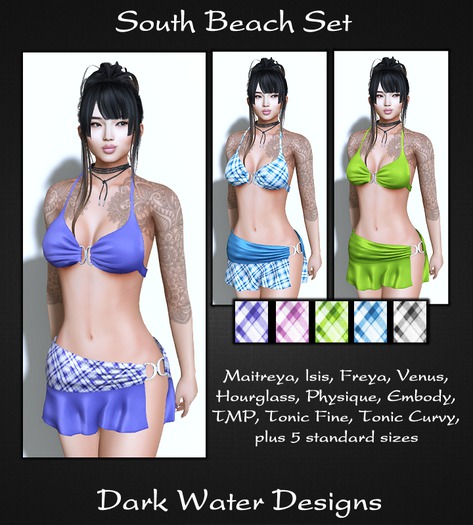 DWD - South Beach Set - Plaids