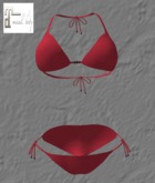 creani swimsuit bikini emanuelle in strawberry   maitreya