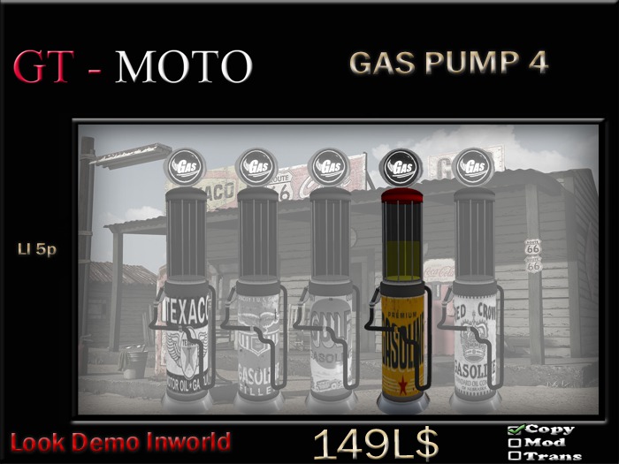 GT - MOTO Gas Pump 4
