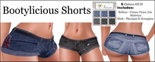 Nixxi Fashions - Bootylicious Shorts (6 Option HUD)