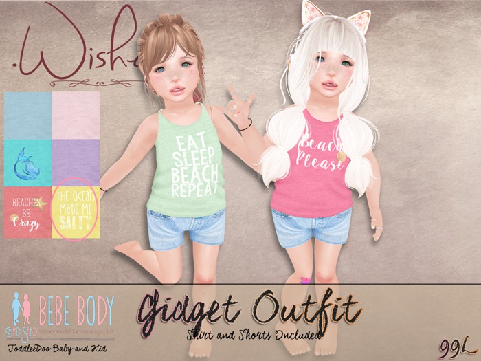 .Wishes. ~ Gidget ~ Salty ~ Unpacker {add me}