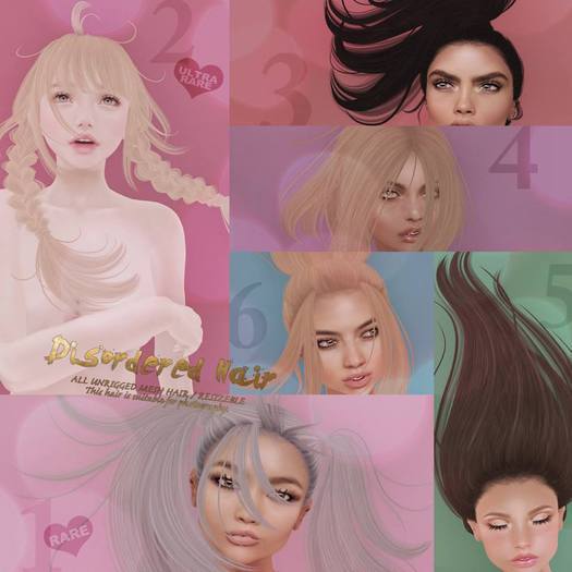 *PH* disordered hair // 3 // pastel (BOX)