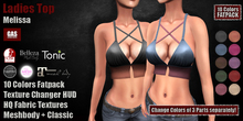 GAS [Ladies Top Melissa - 10 Colors w/HUD FATPACK] Demo