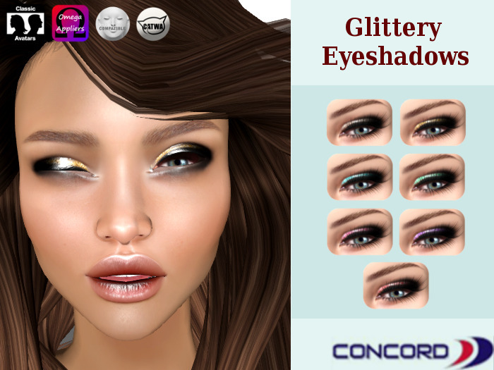 ::::CONCORD:::: Eyeshadow Style Glittery (wear me)