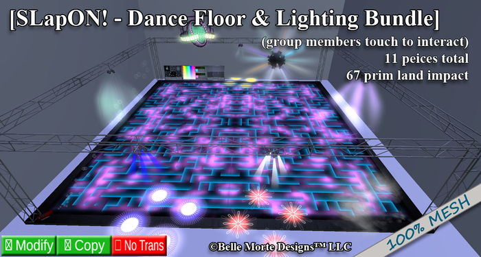 -[SLapON! - Dance Floor & Lighting Bundle]-