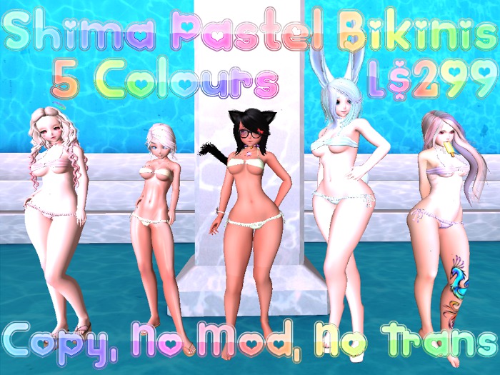 {P&C} Shima Pastel Bikinis