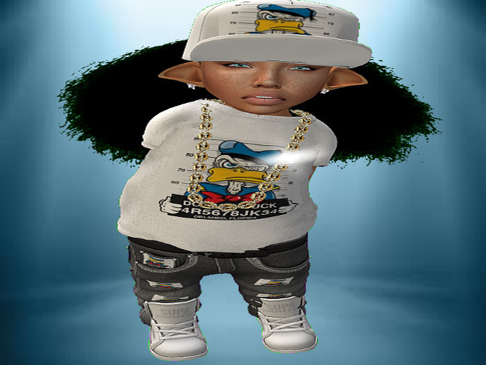 [LS] jail donald duck td boy outfite