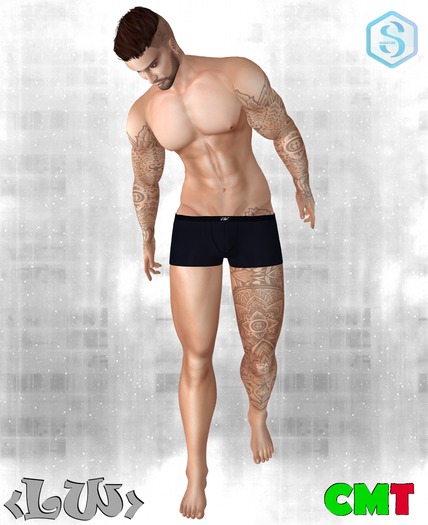 <LW> Boxers V2 [Signature] - Blue