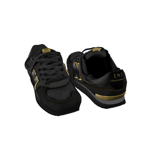 sneakers Black Gold