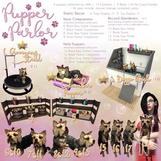 JIAN Pupper Parlor 13. Silver Wanderer BOX