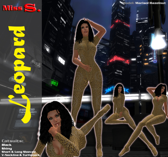 Miss S. Catsuit Leopard